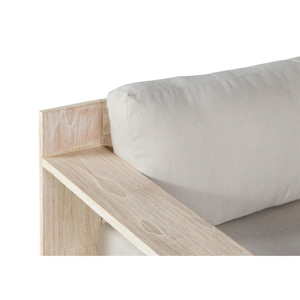 Imperial Grove Outdoor Teak Natural Finish Sofa - 84". Picture 2