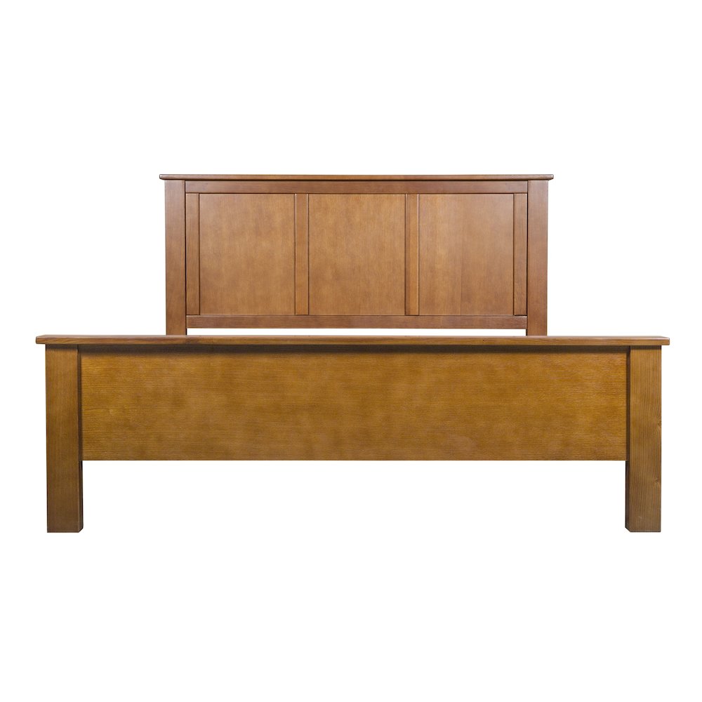 Mission Oak Panel Bed - Michael's Cherry. Picture 3