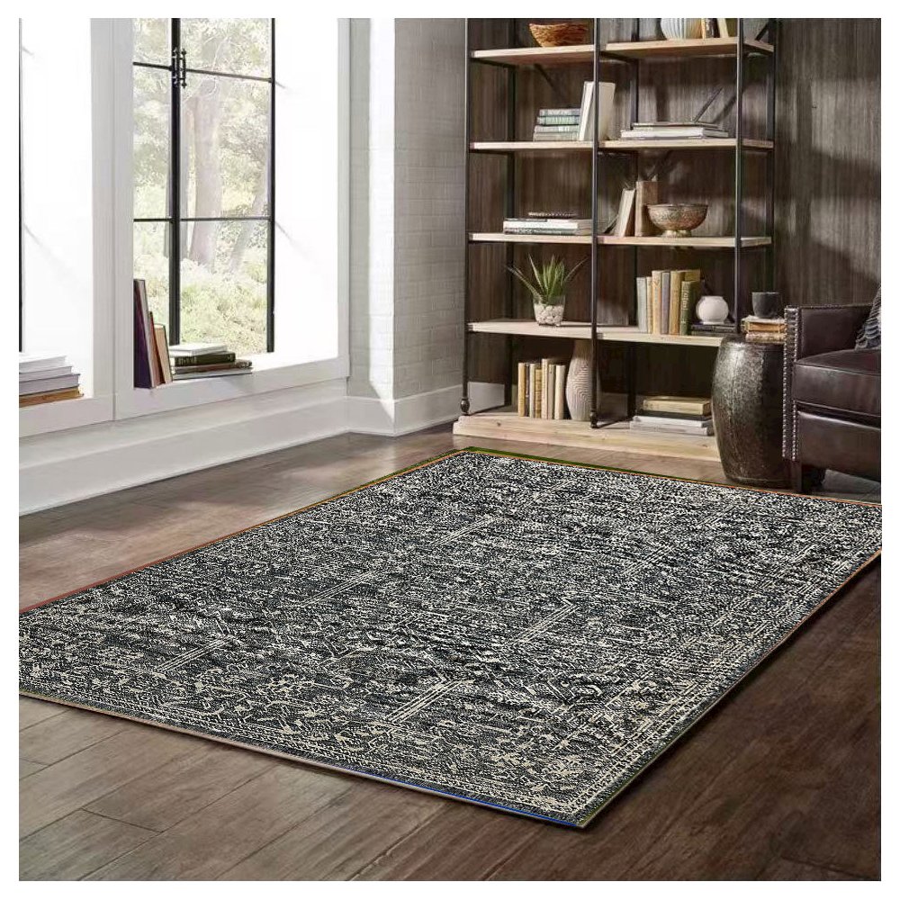 Area Rug Ultra Soft Washable Rug, Non Slip, Stain Resistant Rugs (2'7" x 9'). Picture 6