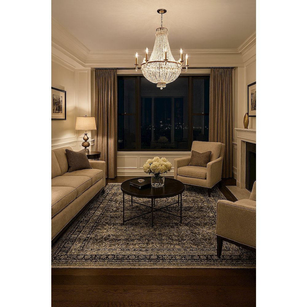 Area Rug Ultra Soft Washable Rug, Non Slip, Stain Resistant Rugs (2'7" x 9'). Picture 4
