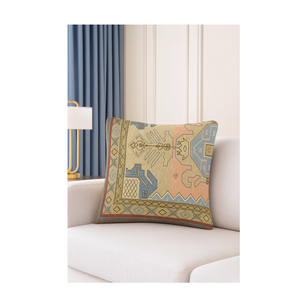 Persian-Inspired Luxurious Accent (Cushion Cover Only). Picture 1