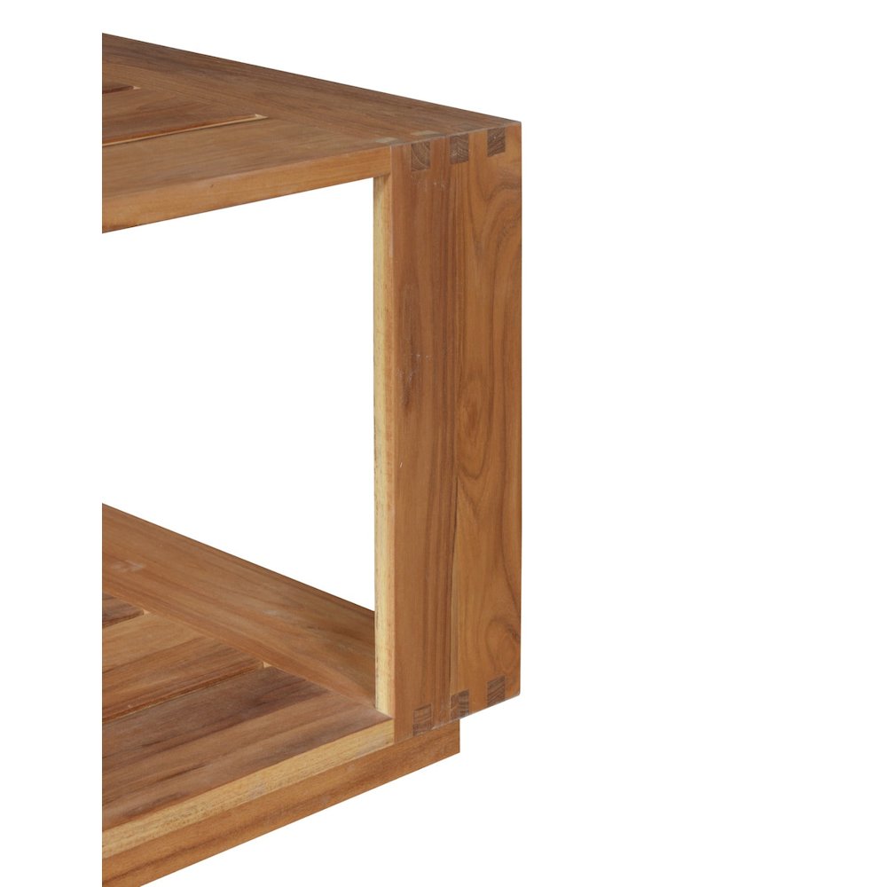 Imperial Grove Teak Outdoor End Table Stylish, Durable. Picture 3