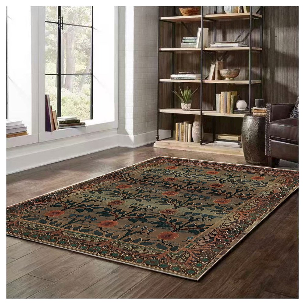 Area Rug Ultra Soft Washable Rug, Non Slip, Stain Resistant Rugs (2'7" x 9'). Picture 6