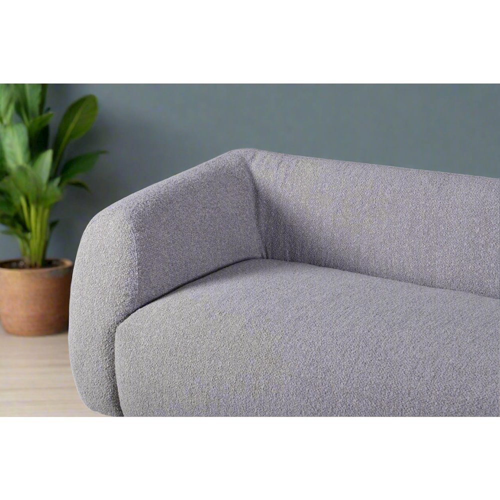 Luna Collection Modern Sectional Fabric Sofa – 154". Picture 4