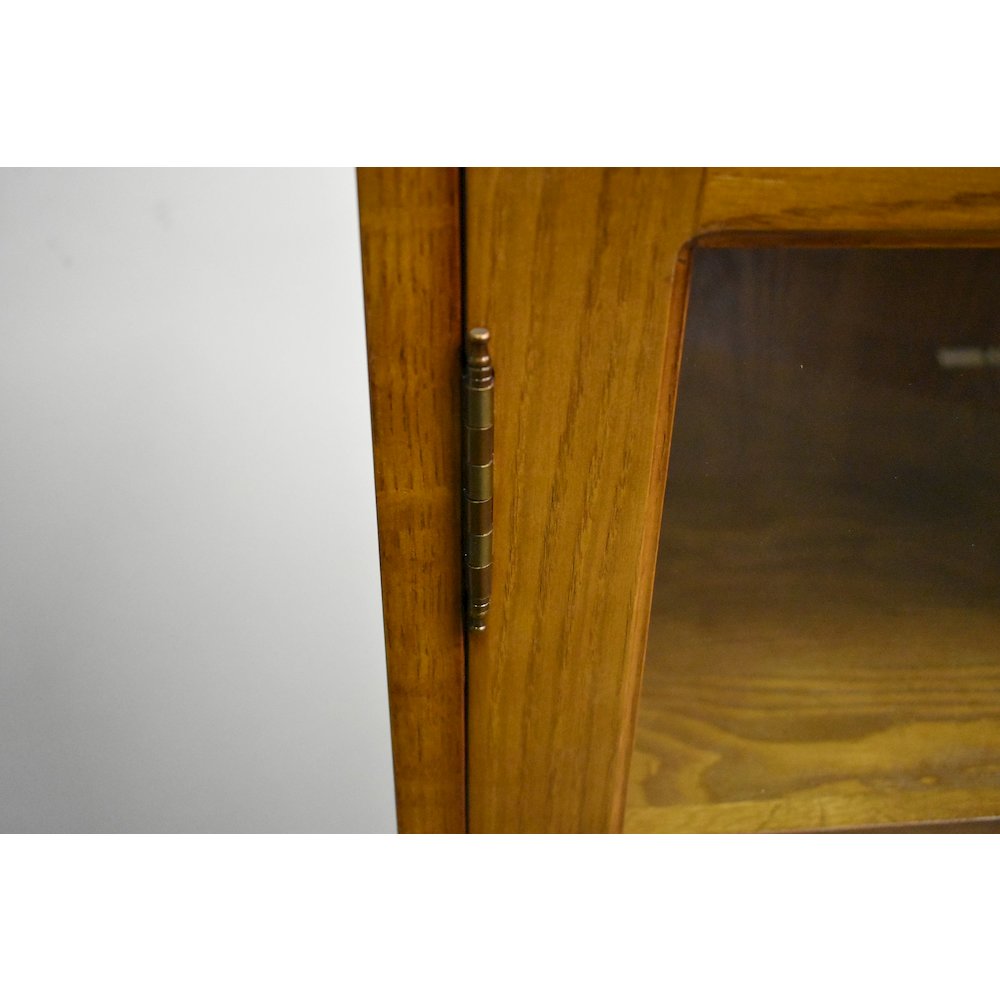Mission Bookcase / Curio Cabinet - Michael's Cherry. Picture 5