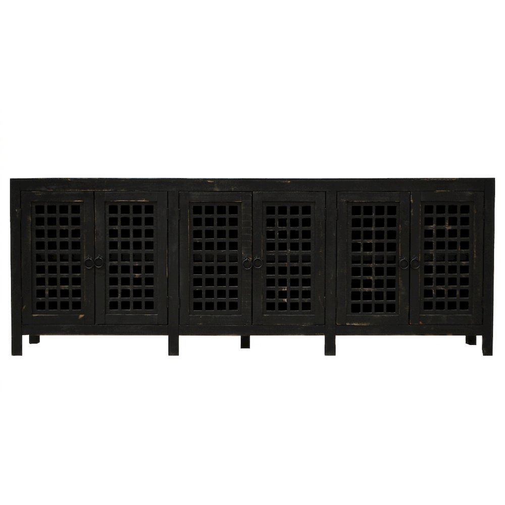 Rustic-Modern Farmhouse Solid Wood Sideboard / TV Stand. Picture 3
