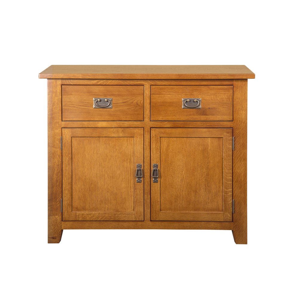 Mission 2 Door 2 Drawer Cabinet - Michael's Cherry. Picture 2