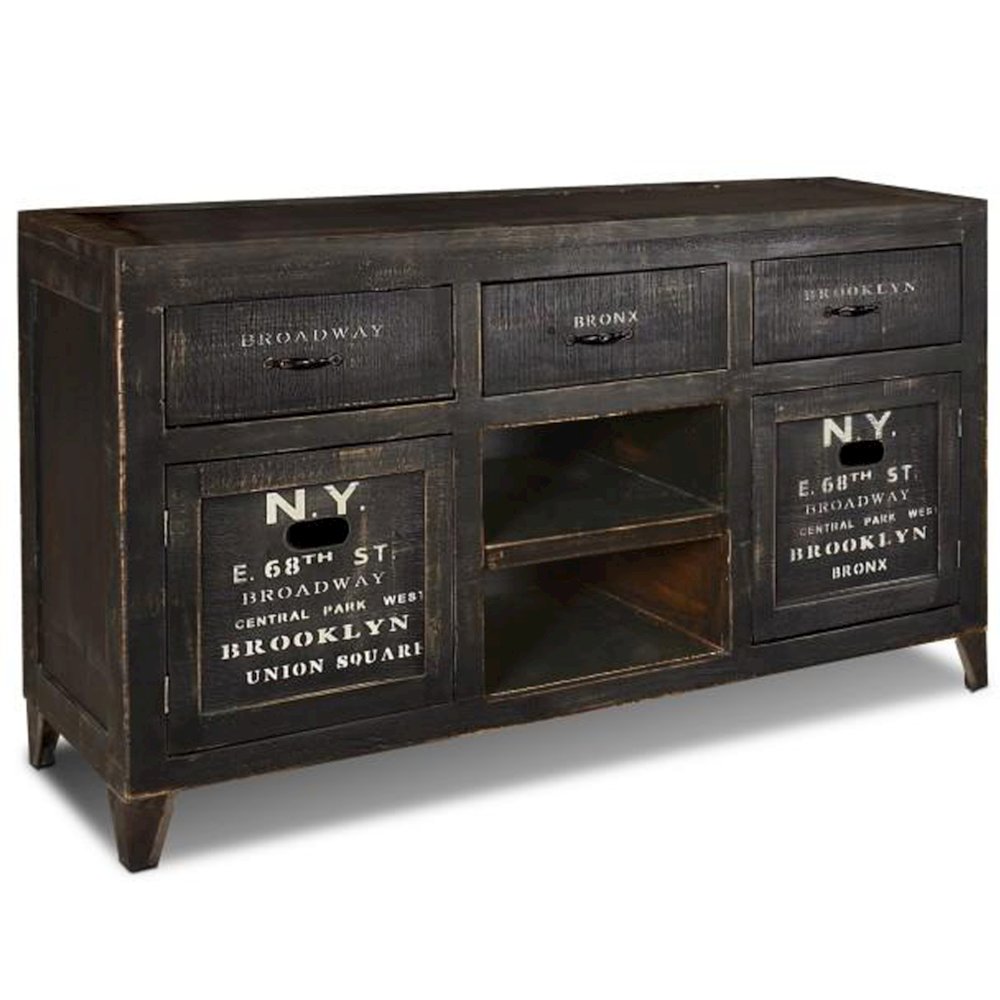 City 64" Console Cabinet. Picture 1
