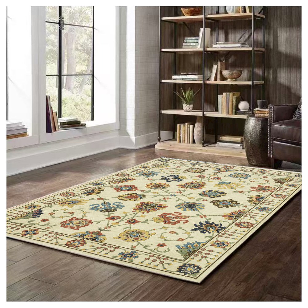 Area Rug Ultra Soft Washable Rug, Non Slip, Stain Resistant Rugs (2'7" x 9'). Picture 6
