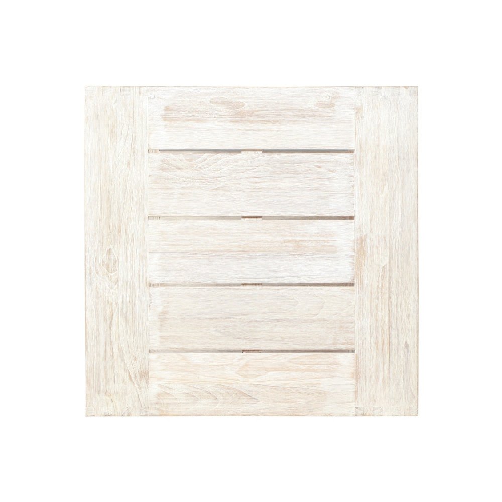 Imperial Grove Outdoor Solid Teak Wood, Natural Look End Table. Picture 1