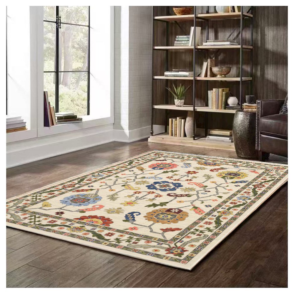 Area Rug Ultra Soft Washable Rug, Non Slip, Stain Resistant Rugs (2'7" x 9'). Picture 6