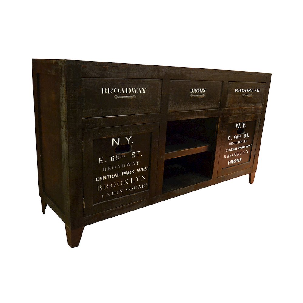 City 64" Console Cabinet. Picture 2