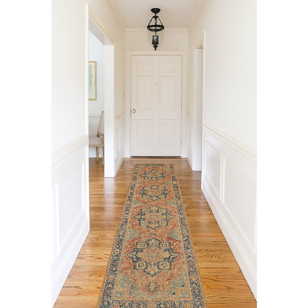 Area Rug Ultra Soft Washable Rug, Non Slip, Stain Resistant Rugs (2'7" x 9'). Picture 3