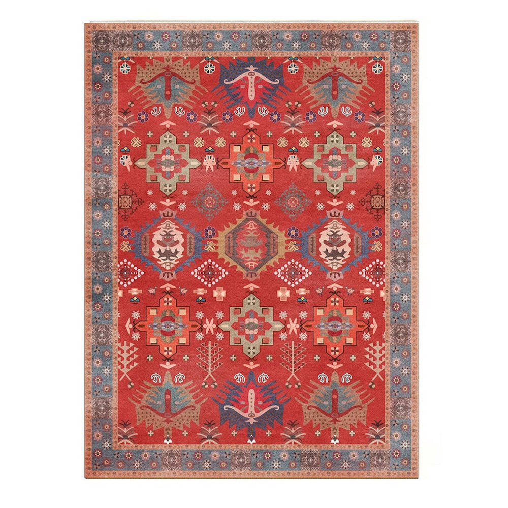 Area Rug Ultra Soft Washable Rug, Non Slip, Stain Resistant Rugs (2'7" x 9'). Picture 1
