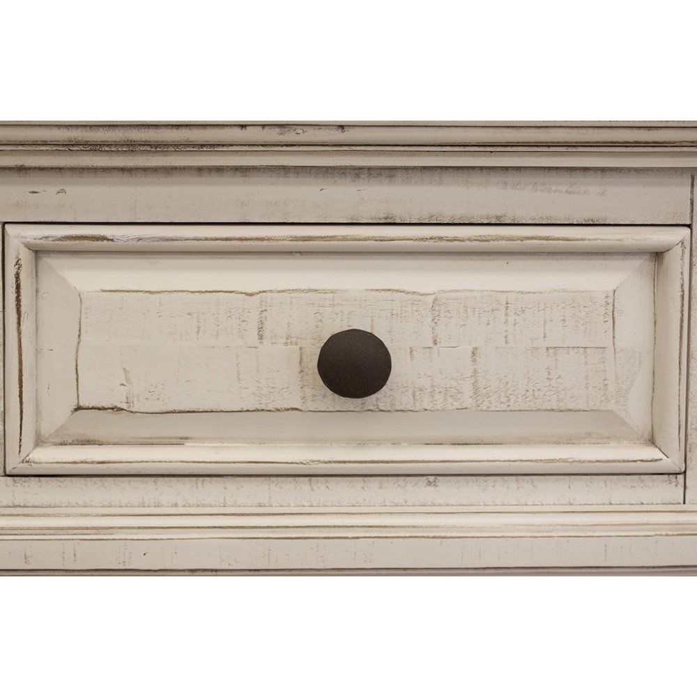 Vineyard Mod Circle Sideboard - Ivory - 72". Picture 1