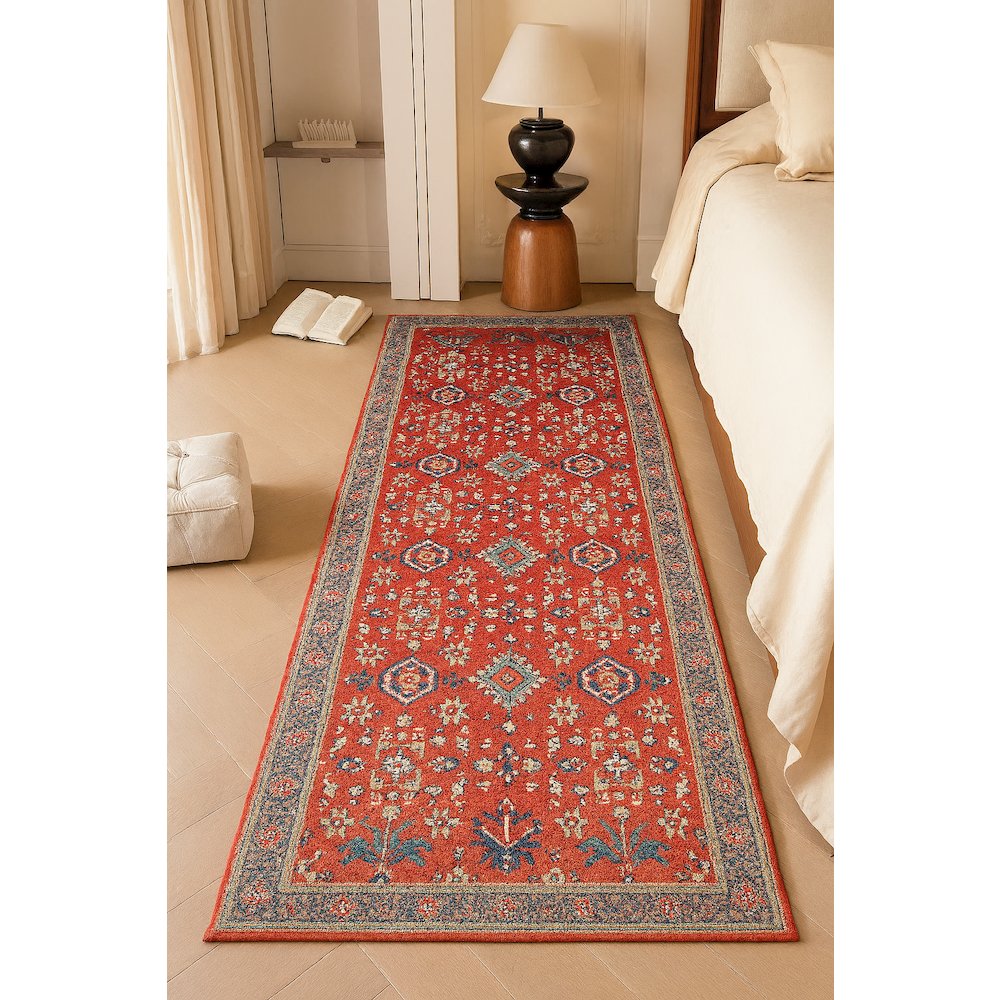 Area Rug Ultra Soft Washable Rug, Non Slip, Stain Resistant Rugs (2'7" x 9'). Picture 3