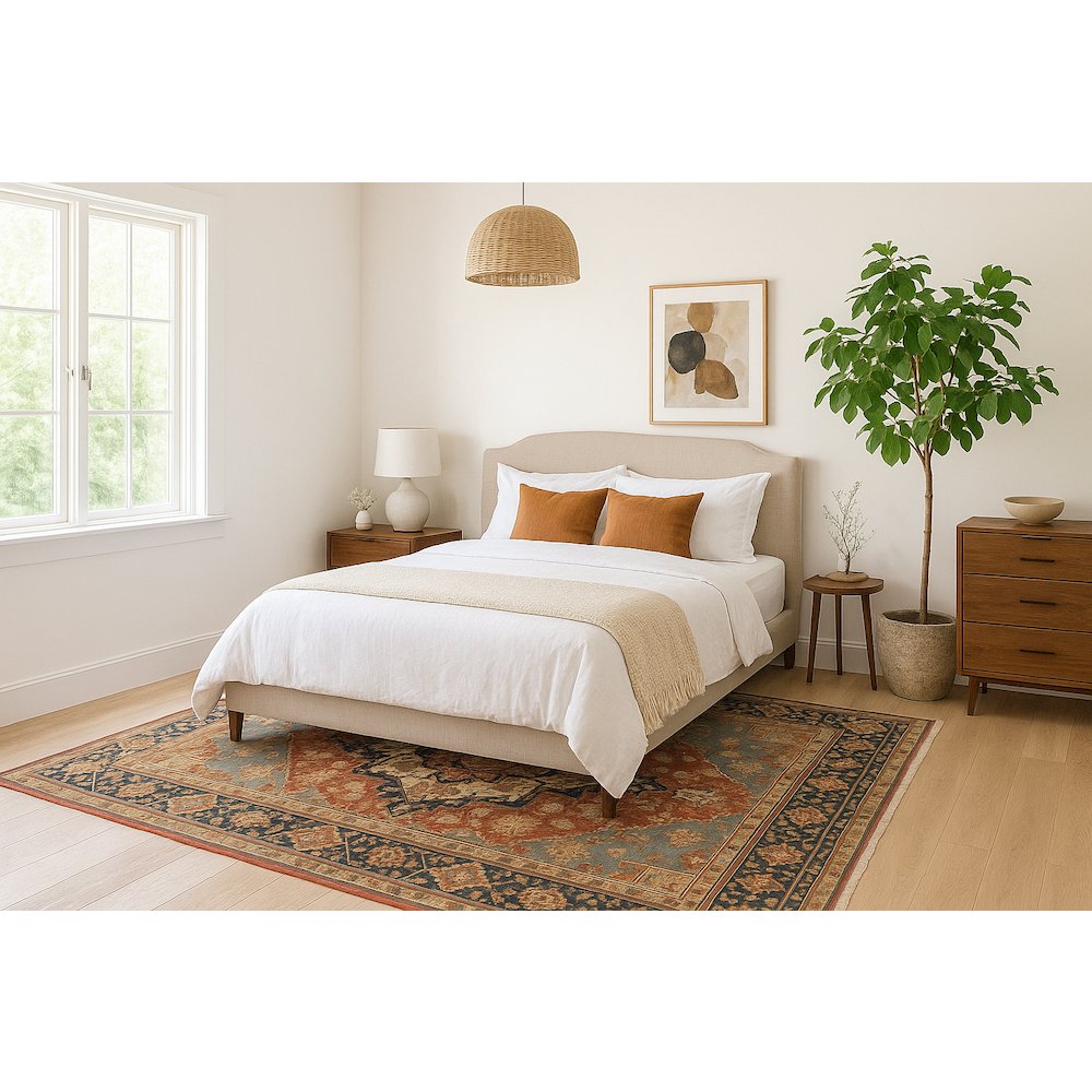Area Rug Ultra Soft Washable Rug, Non Slip, Stain Resistant Rugs (2'7" x 9'). Picture 5