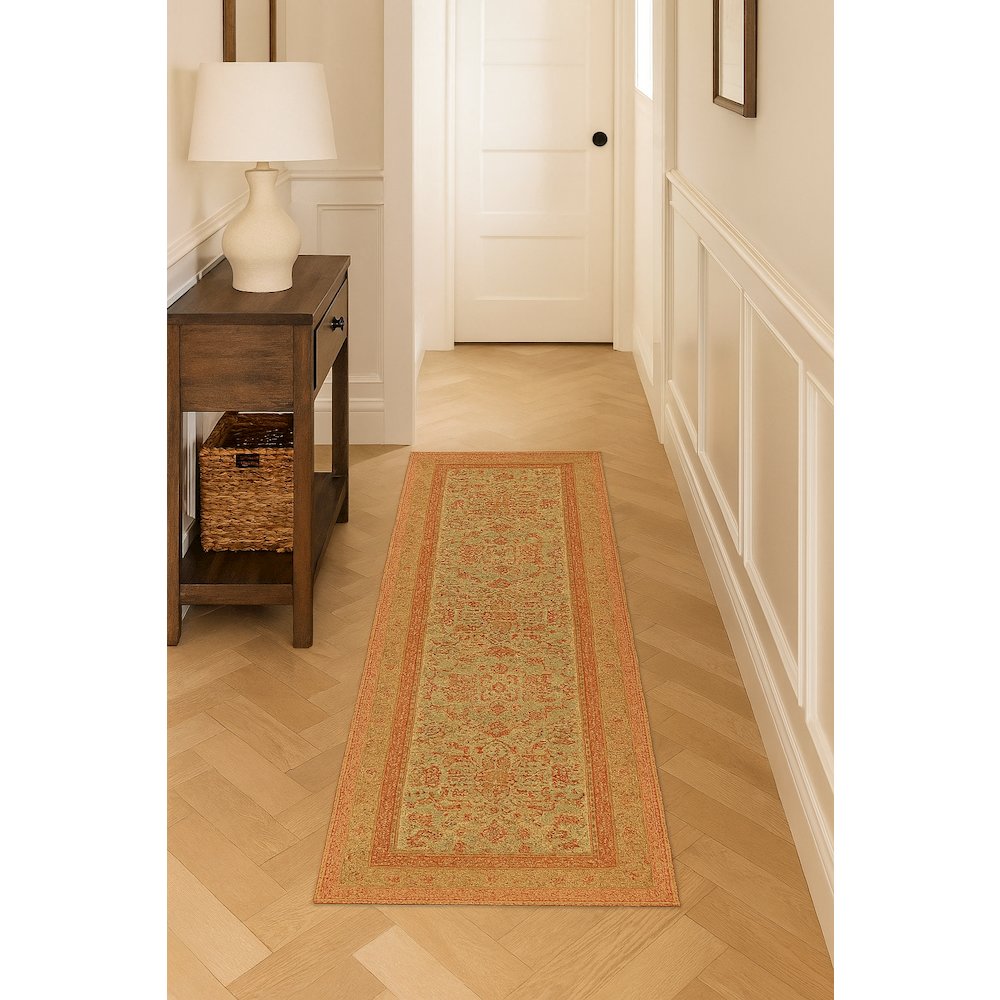 Area Rug Ultra Soft Washable Rug, Non Slip, Stain Resistant Rugs (2'7" x 9'). Picture 4