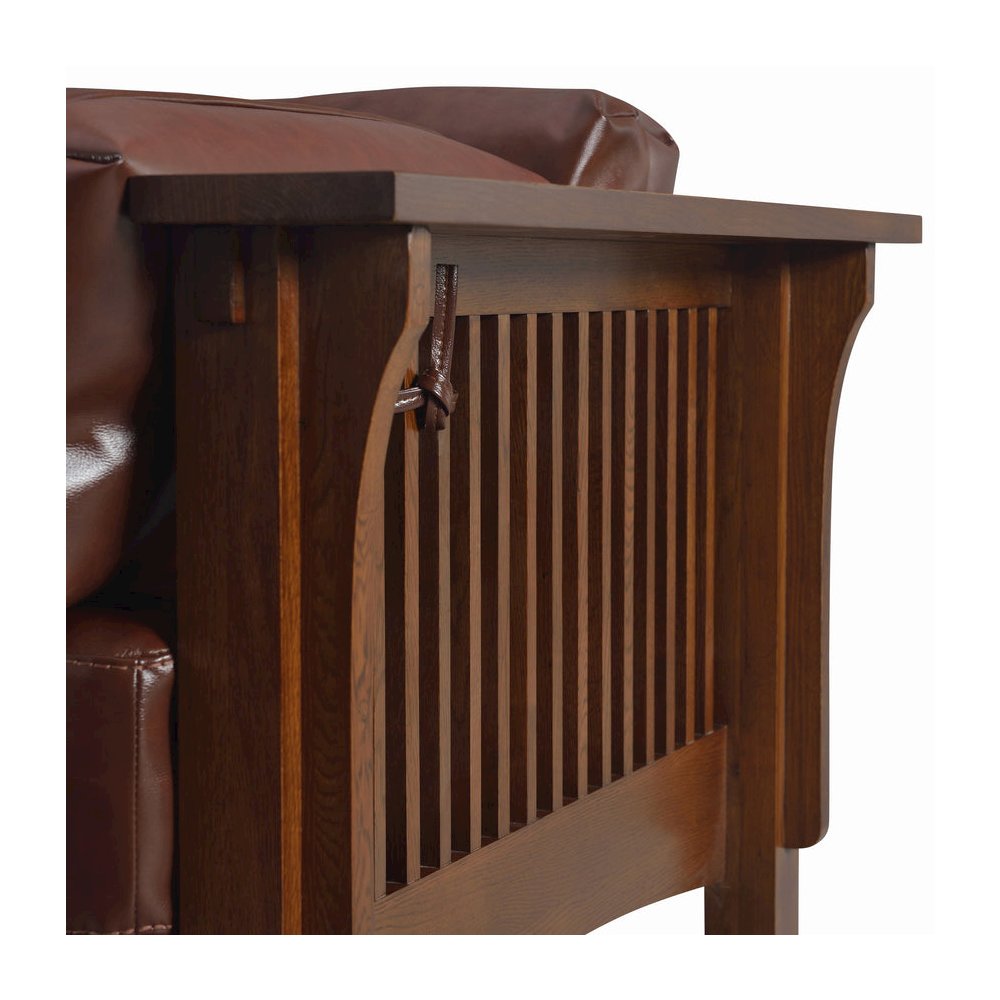 Arts And Crafts / Craftsman Crofter Style Love Seat. Picture 3