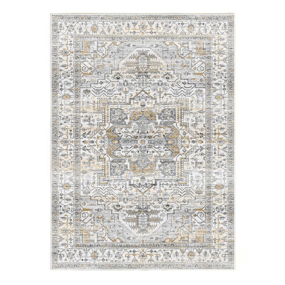 Area Rug Ultra Soft Washable Rug, Non Slip, Stain Resistant Rugs (2'7" x 9'). Picture 1