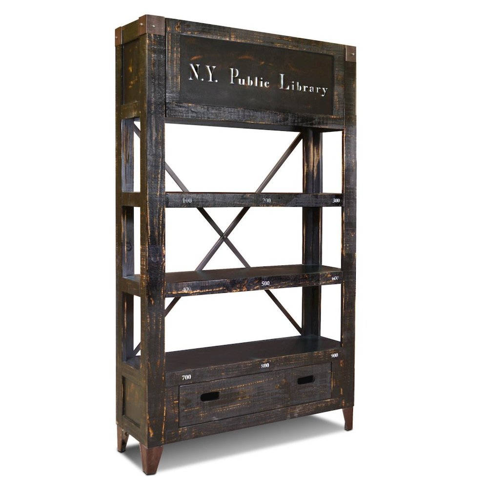 City Bookcase with Hidden Compartment. Picture 2