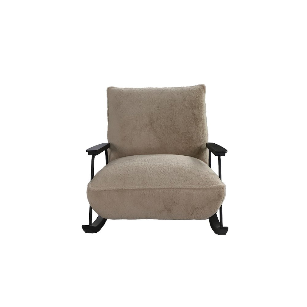 Rythm Collection Mid-Century Modern Rocking Arm Chair. Picture 2