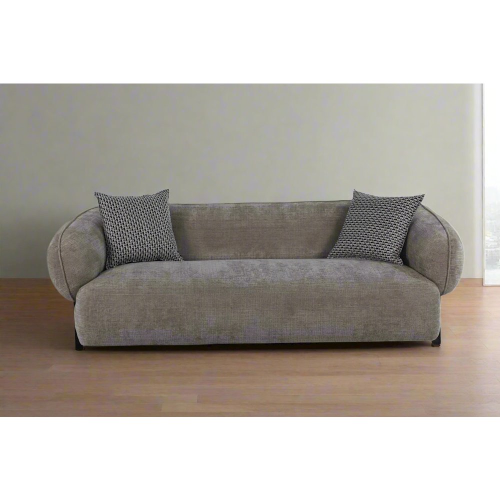 Nova Mid-Century Modern 3-Seater Sofa - 88". Picture 3