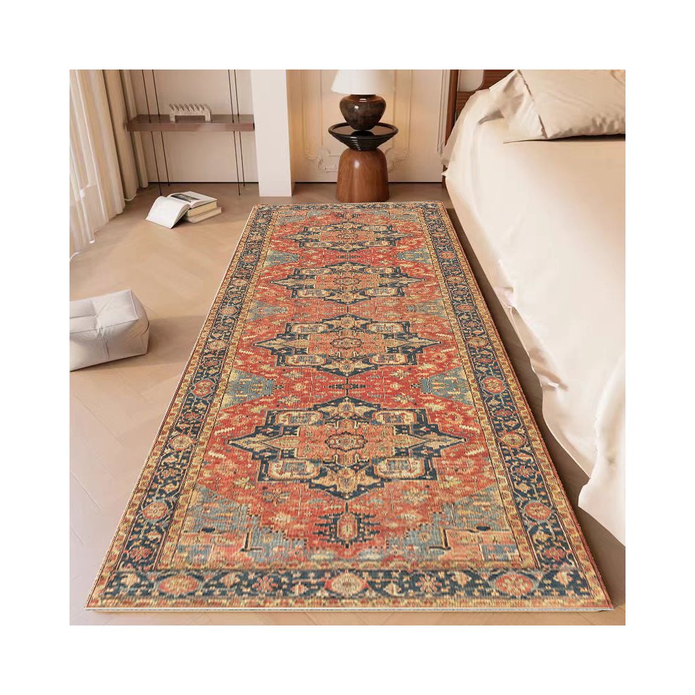 Area Rug Ultra Soft Washable Rug, Non Slip, Stain Resistant Rugs (2'7" x 9'). Picture 2