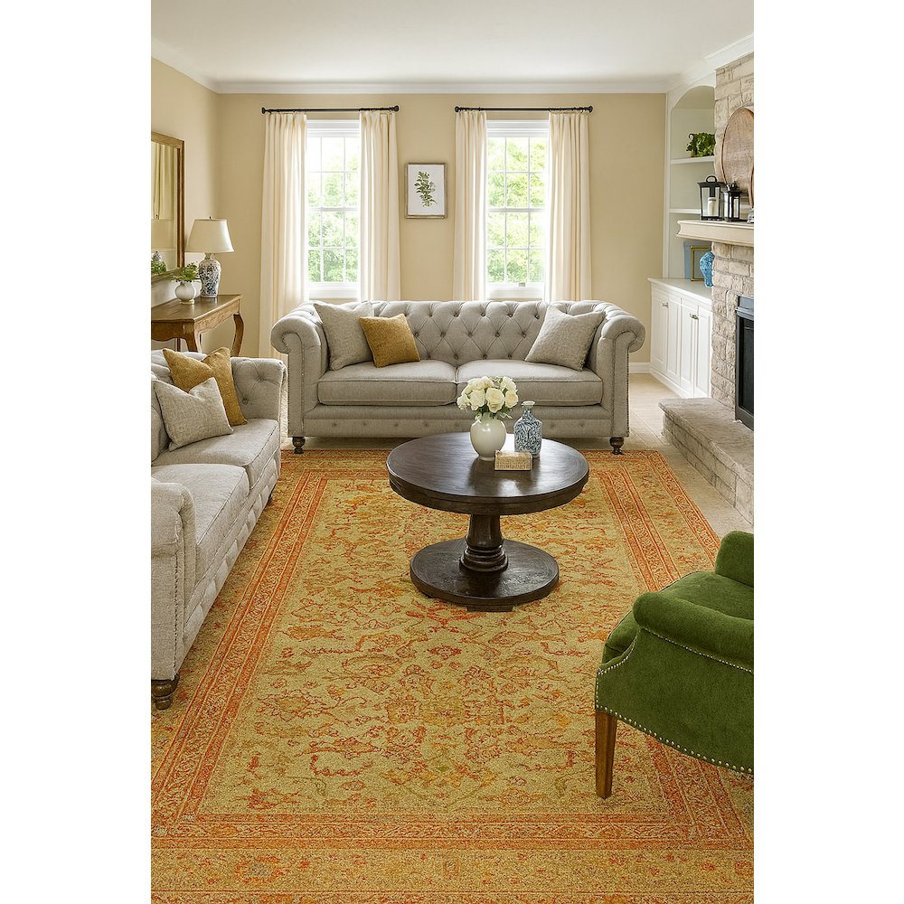 Area Rug Ultra Soft Washable Rug, Non Slip, Stain Resistant Rugs (2'7" x 9'). Picture 4
