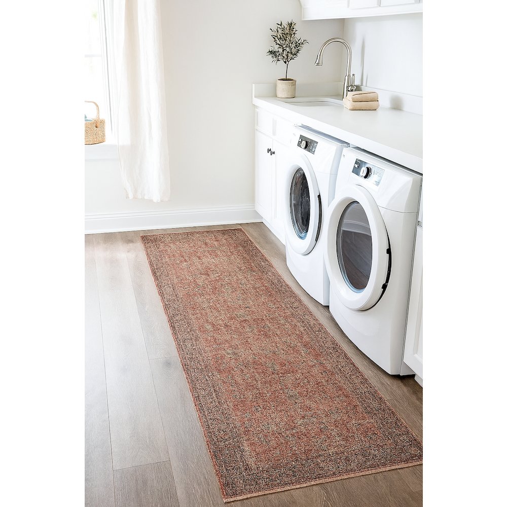 Area Rug Ultra Soft Washable Rug, Non Slip, Stain Resistant Rugs (2'7" x 9'). Picture 3