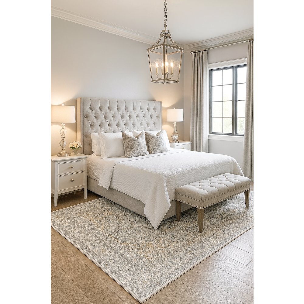 Area Rug Ultra Soft Washable Rug, Non Slip, Stain Resistant Rugs (2'7" x 9'). Picture 4