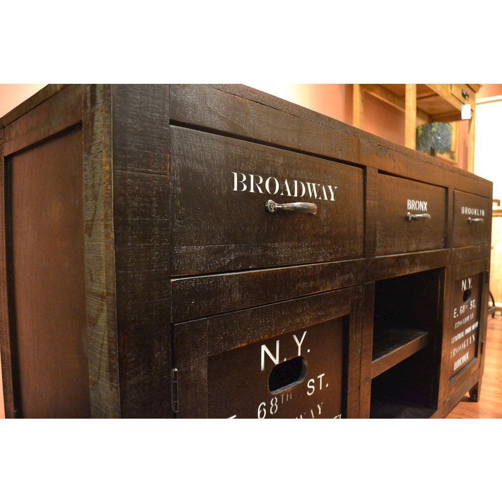 City 64" Console Cabinet. Picture 3