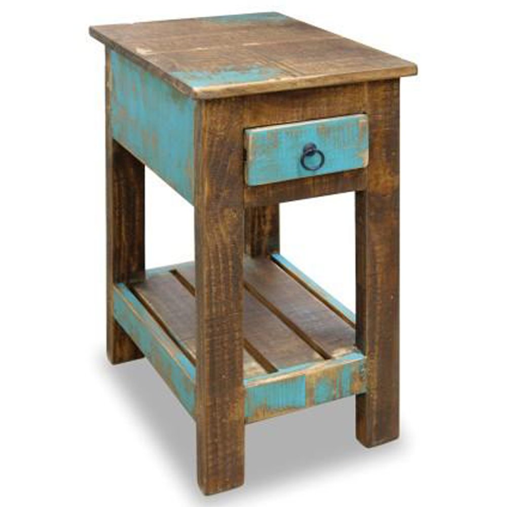 La Boca Blue Side Table. Picture 2