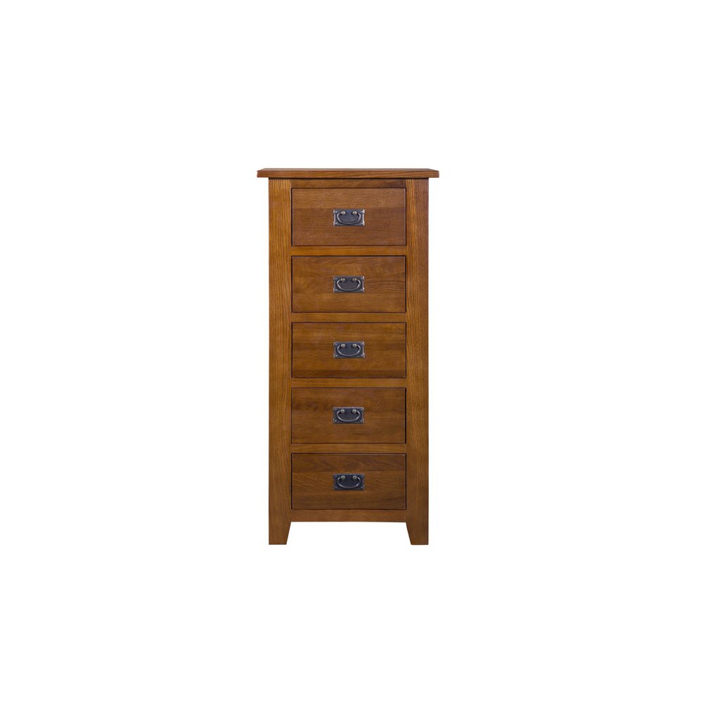 Mission 5 Drawer Lingerie Dresser - Michael's Cherry. Picture 3