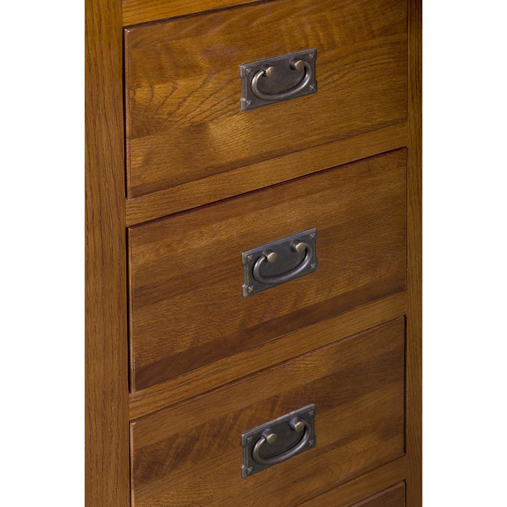 Mission 5 Drawer Lingerie Dresser - Michael's Cherry. Picture 2