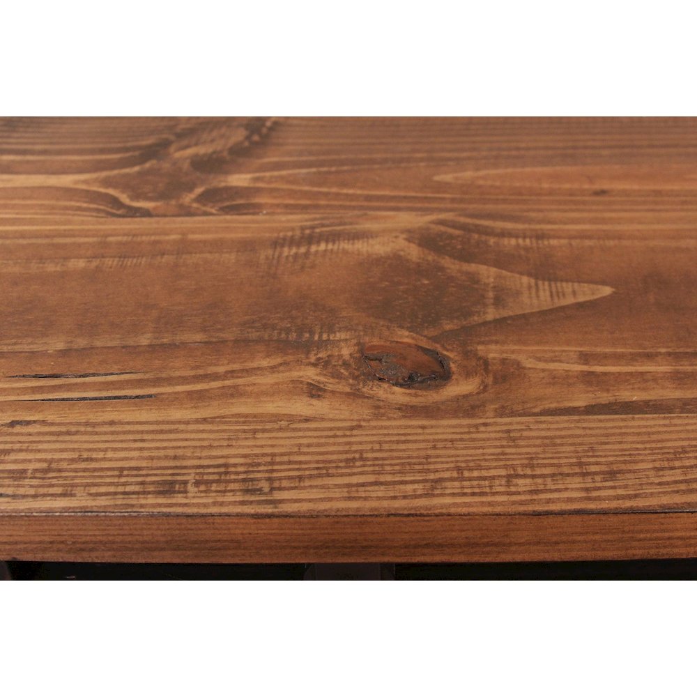 Greenview Sliding Door Distressed Black TV Stand - 80 inch. Picture 3