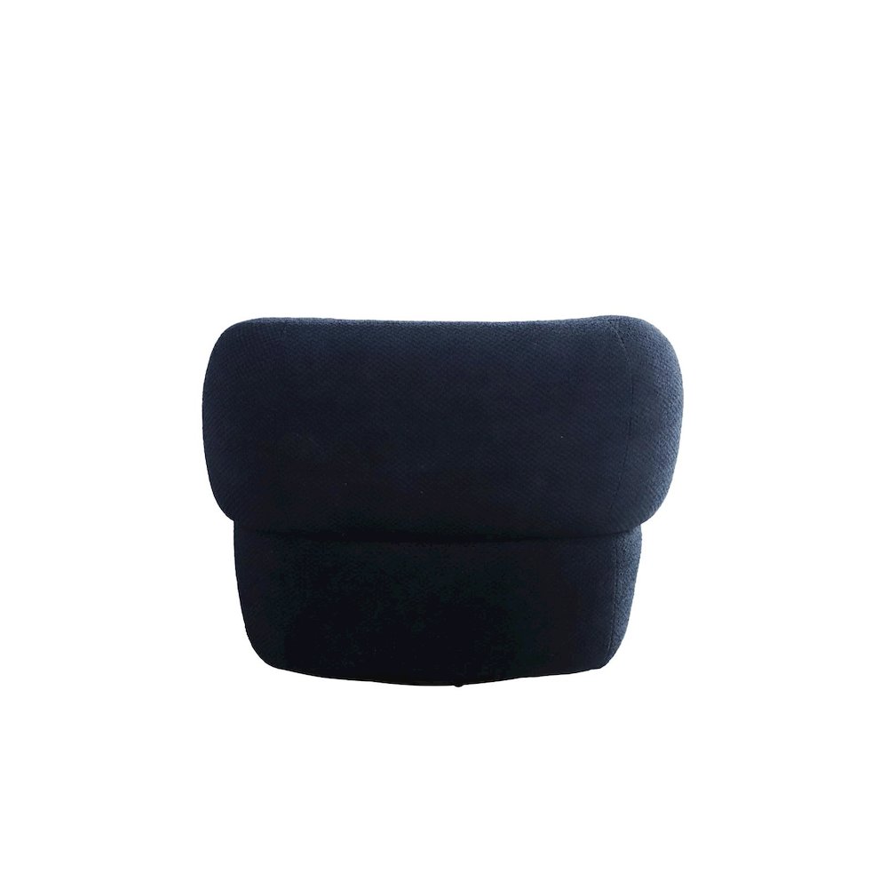 Forma Mid-Century Modern Swivel Livingroom Chair - Blue. Picture 3