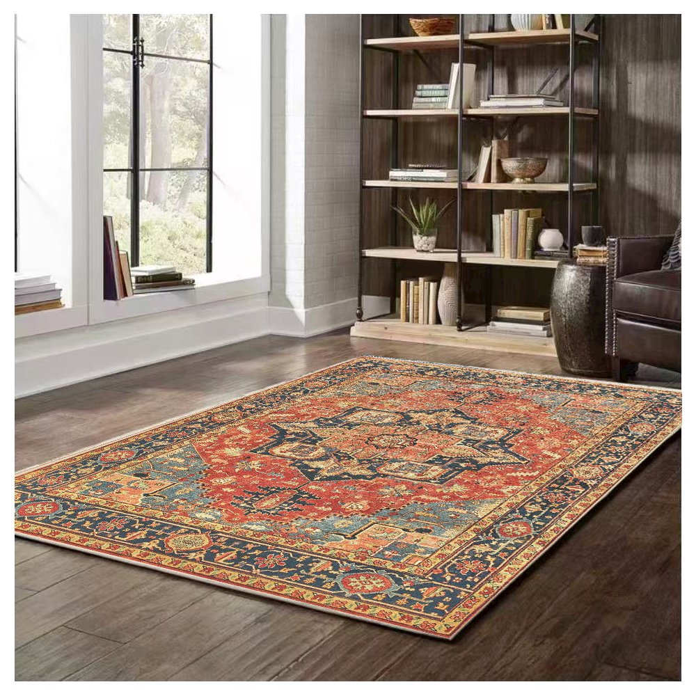 Area Rug Ultra Soft Washable Rug, Non Slip, Stain Resistant Rugs (3' x 5'). Picture 6