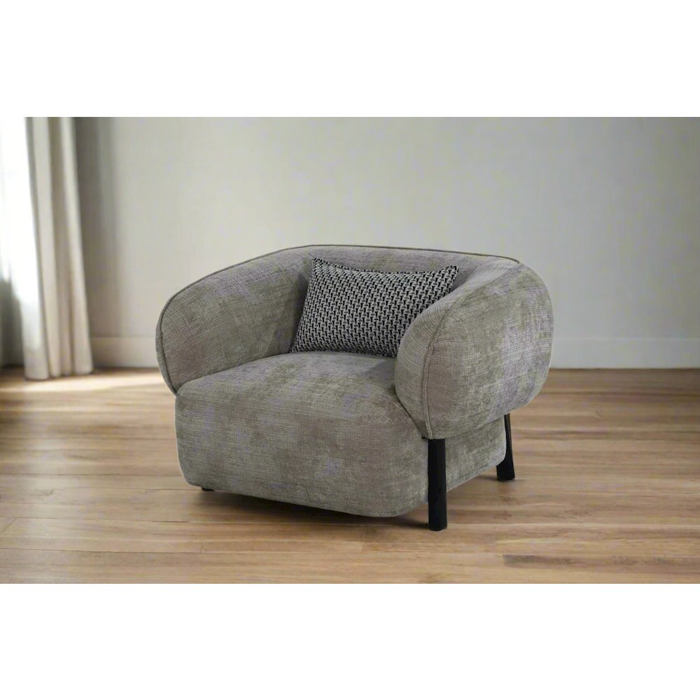 Nova Mid-Century Modern Arm Chair. Picture 2
