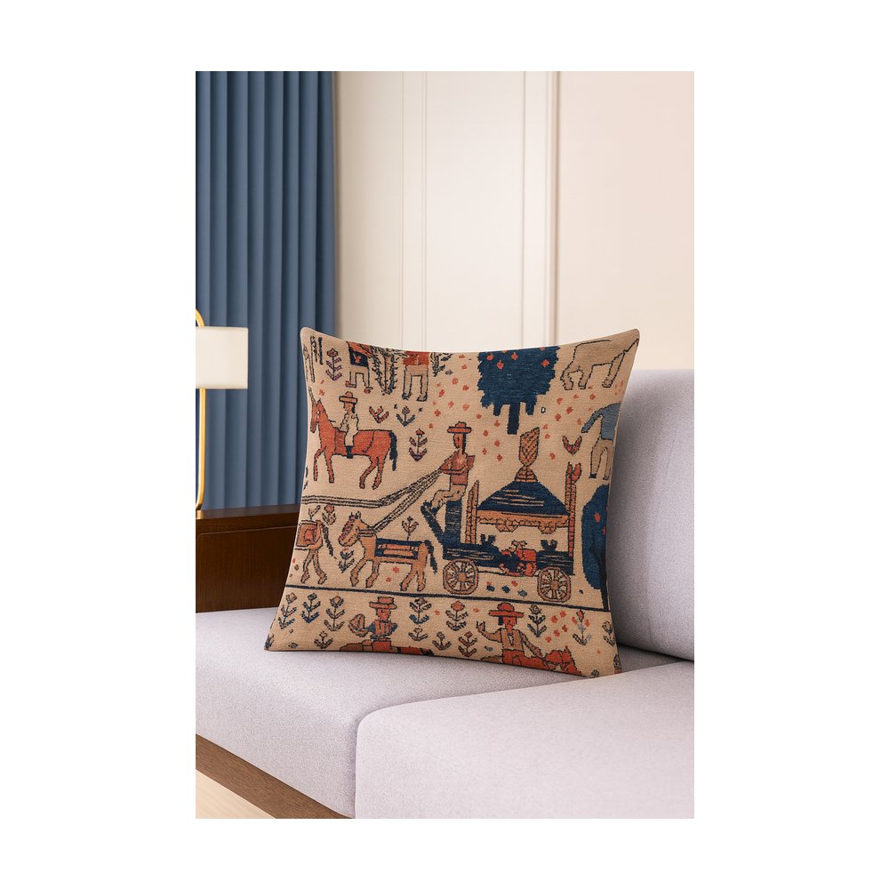 Exquisite Luxury Arts & Crafts Sofa Cushions  (2 Cushion Covers + Inserts). Picture 2