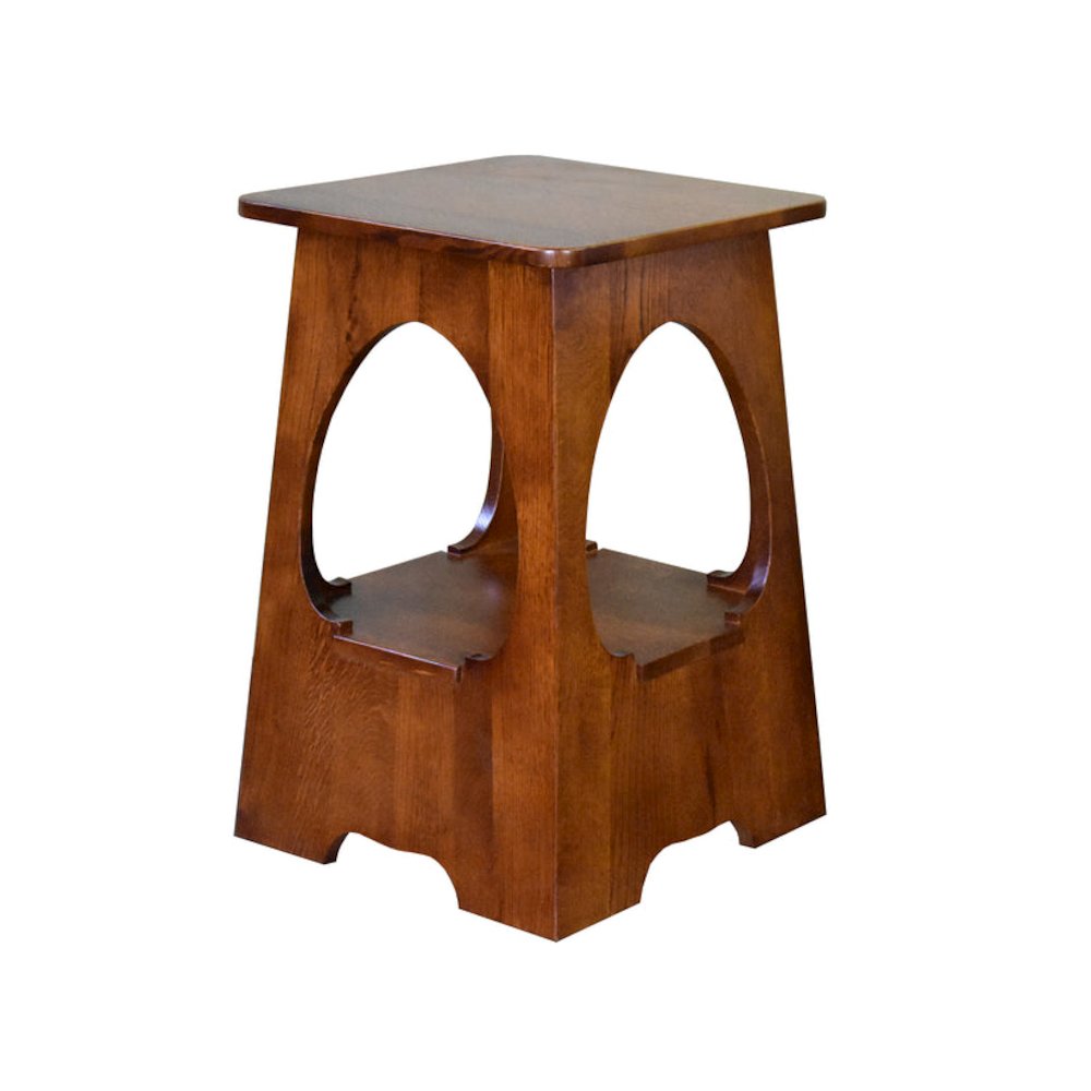Arts and Crafts / Mission Style Taboret End Table. Picture 1