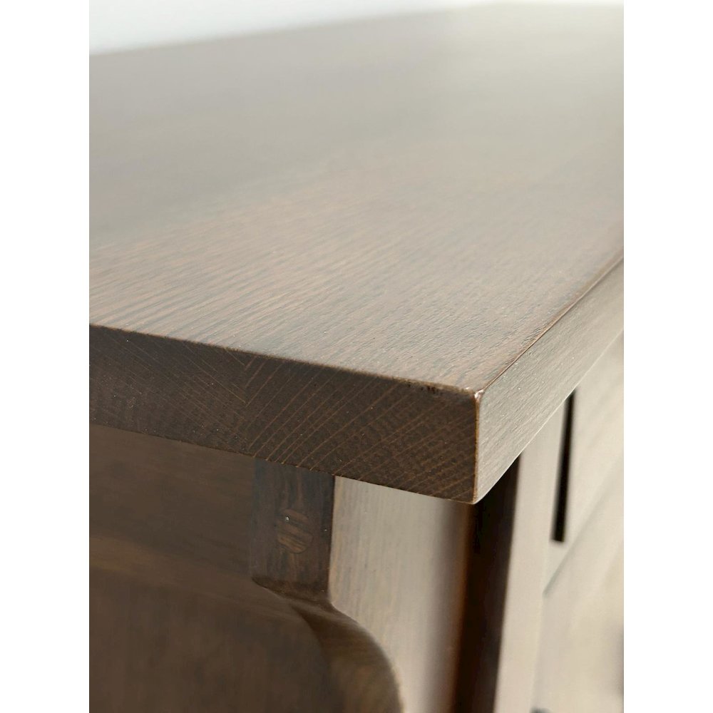 Mission Oak Crofter Console Cabinet - Michael's Cherry - 55" - Walnut. Picture 3