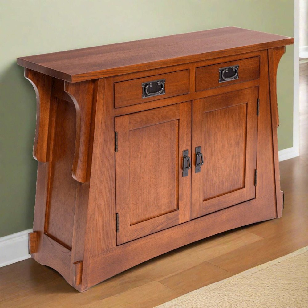 Mission Crofter Style Entry Cabinet - Michael's Cherry. Picture 3