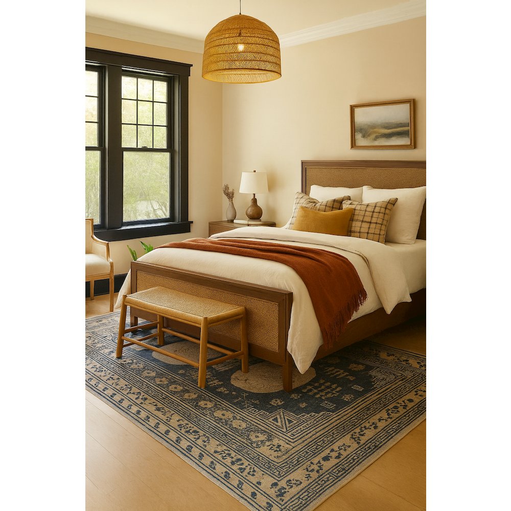 Area Rug Ultra Soft Washable Rug, Non Slip, Stain Resistant Rugs (2'7" x 9'). Picture 5