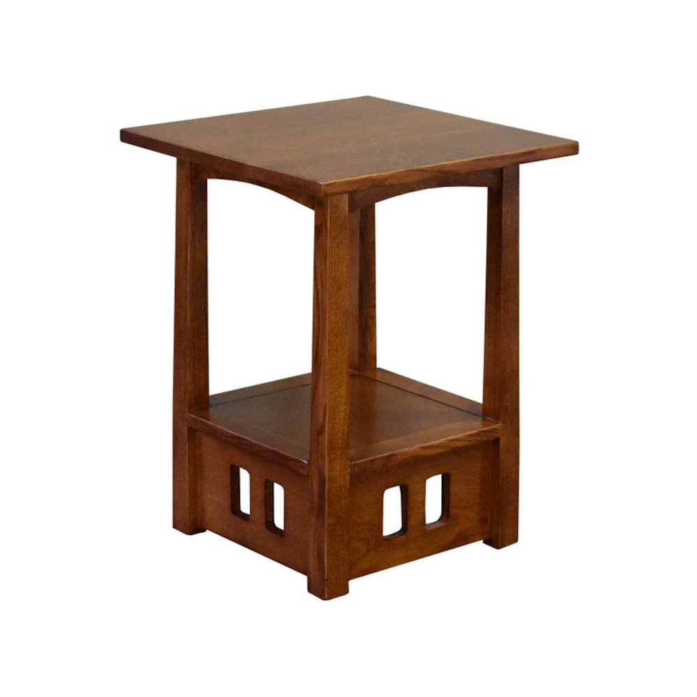 Arts and Crafts / Mission Style Taboret End Table. Picture 1