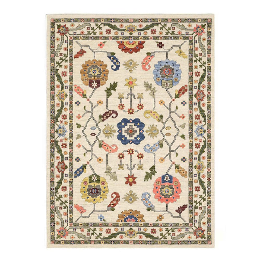Area Rug Ultra Soft Washable Rug, Non Slip, Stain Resistant Rugs (2'7" x 9'). Picture 1