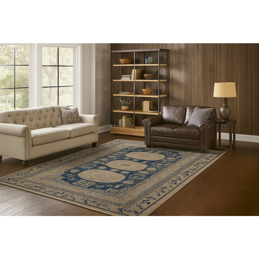 Area Rug Ultra Soft Washable Rug, Non Slip, Stain Resistant Rugs (2'7" x 9'). Picture 3