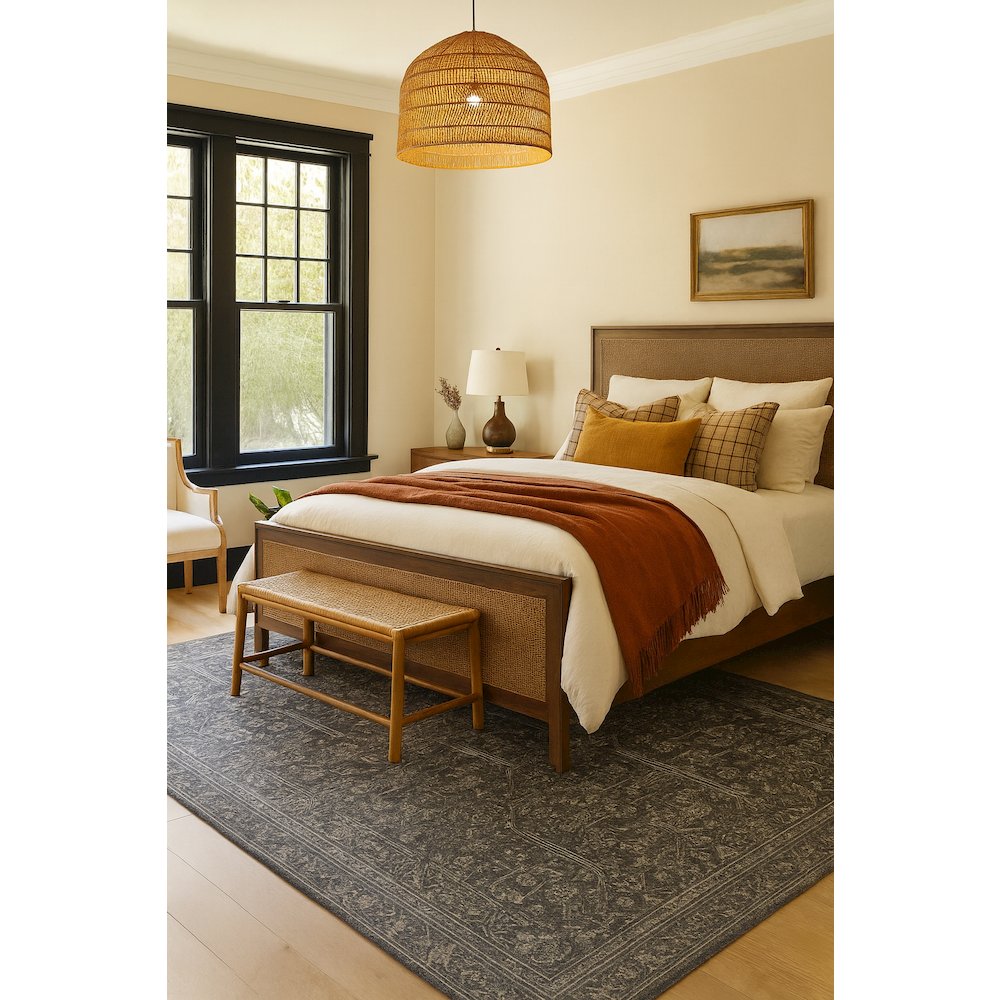Area Rug Ultra Soft Washable Rug, Non Slip, Stain Resistant Rugs (2'7" x 9'). Picture 5