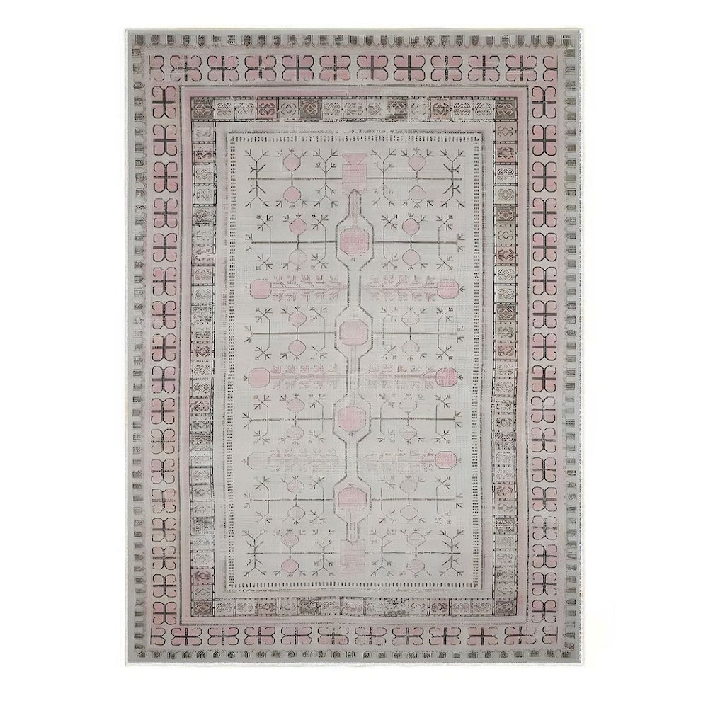Area Rug Ultra Soft Washable Rug, Non Slip, Stain Resistant Rugs (8' x 10'). Picture 1