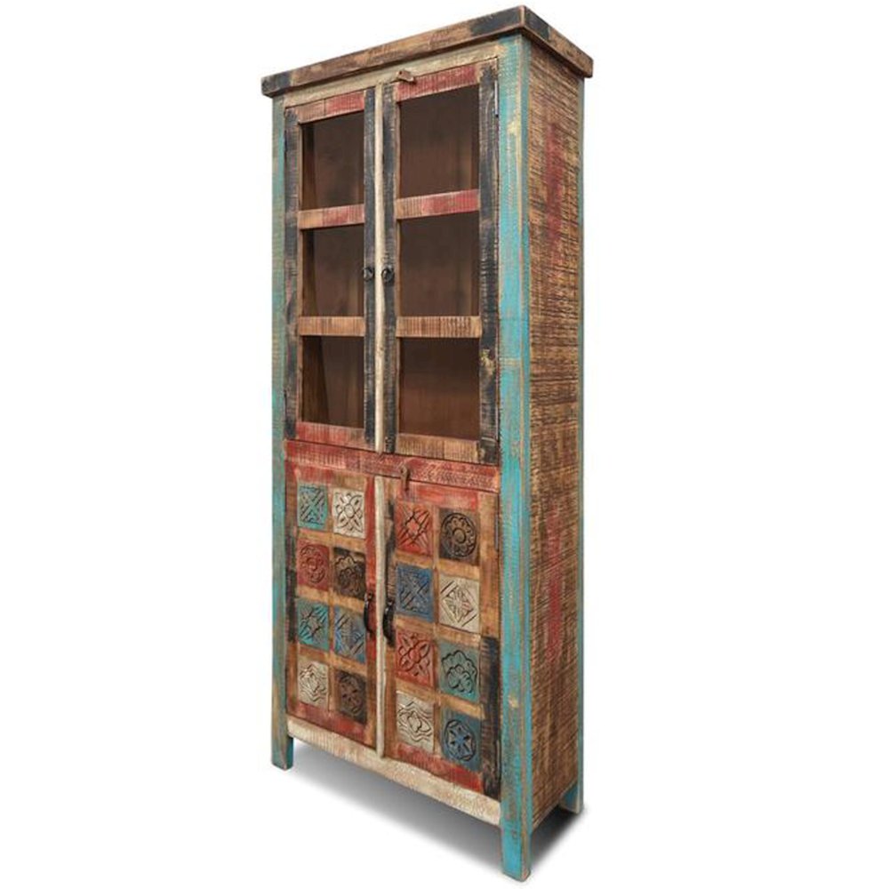 La Boca Carved China Cabinet - 34". Picture 2